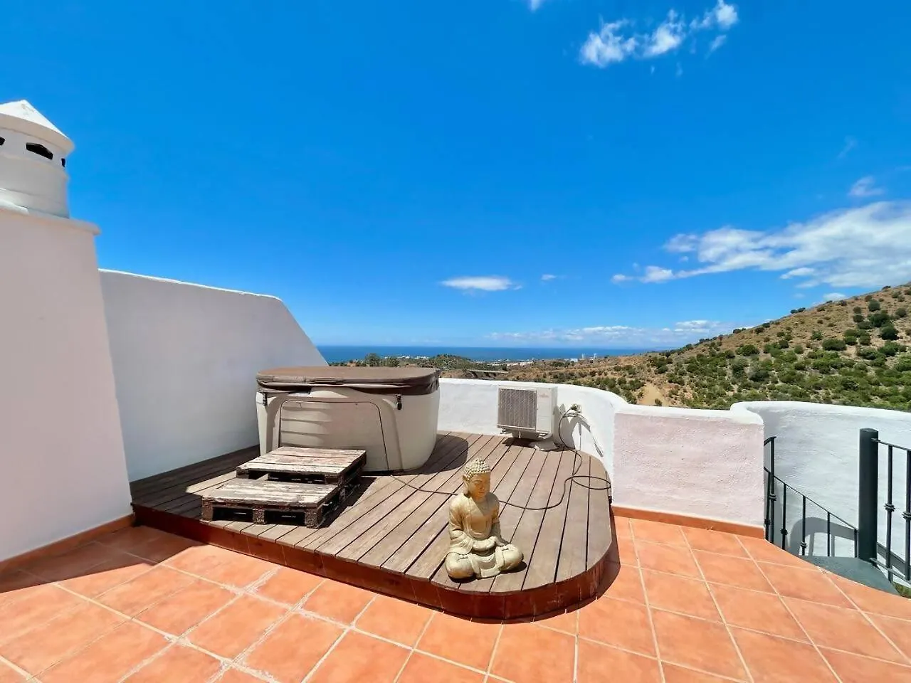 Vistas Al Mar Con Jacuzzi En Calahonda Parking Apartment Sitio de Calahonda
